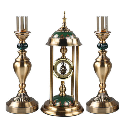 Candle Holders/  Table Clock