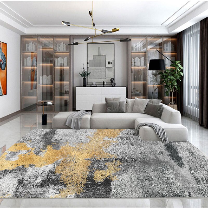 Living Room Designer Carpets - Abstract dusty designs