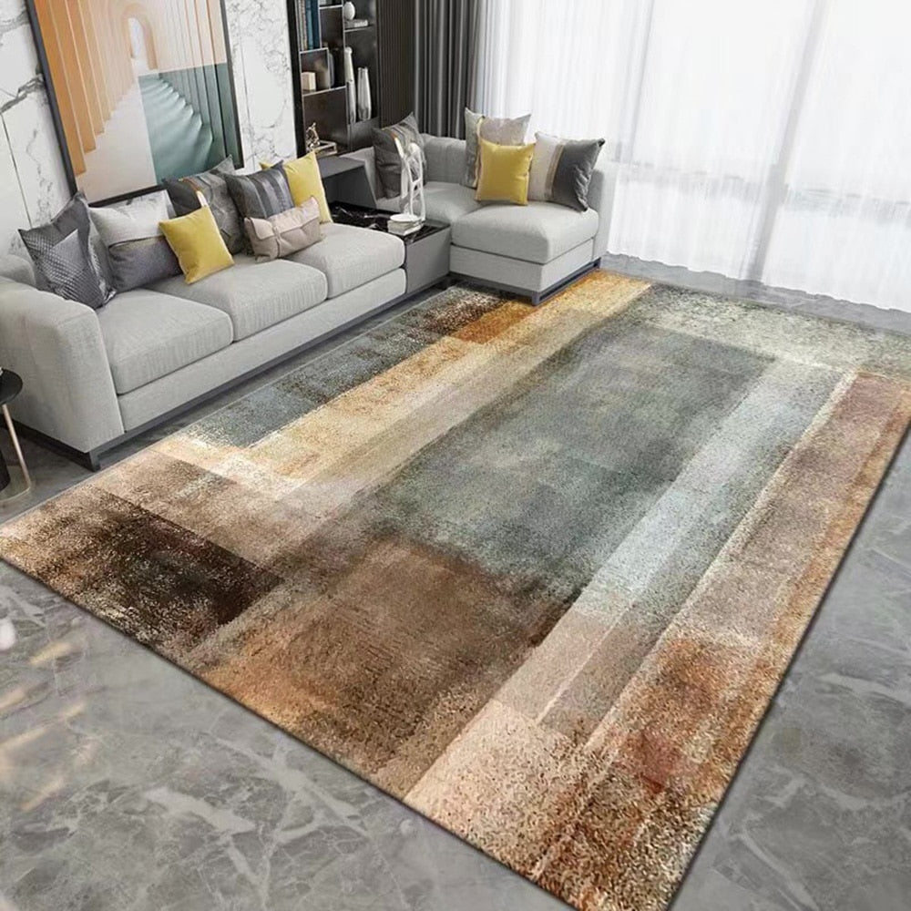 Living Room Designer Carpets - Abstract dusty designs