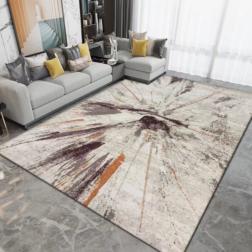 Living Room Designer Carpets - Abstract dusty designs