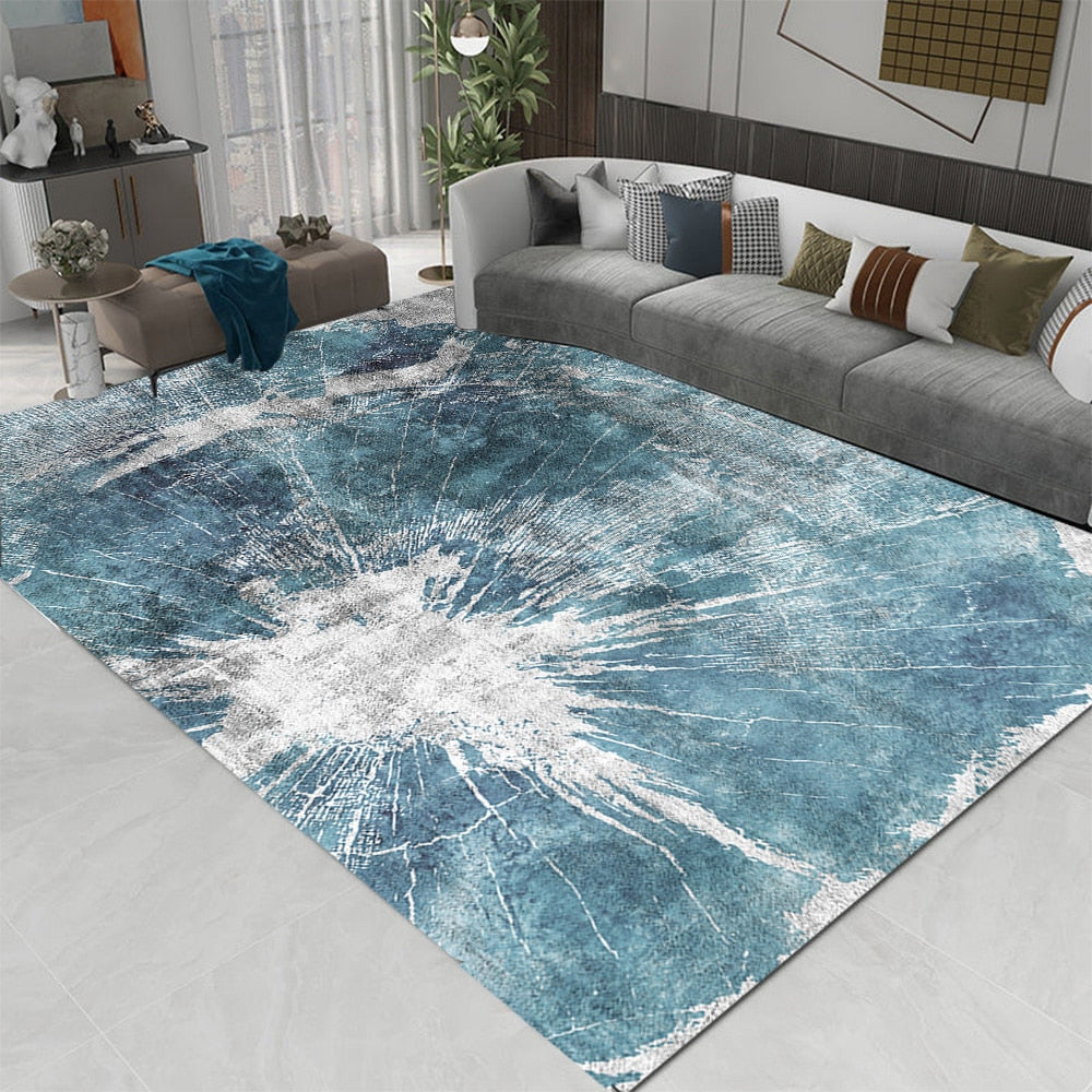 Living Room Designer Carpets - Abstract dusty designs