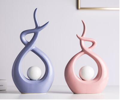 Abstract Ornaments - Decoration Home Desk Accessories Decorative Nordic Luxury Living