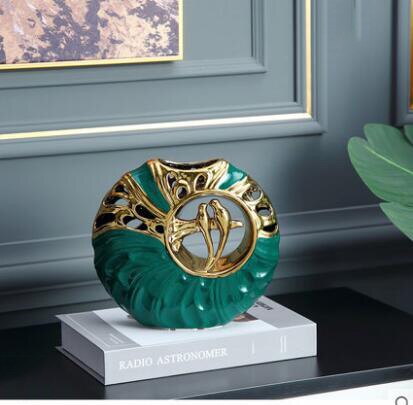 Abstract Ornaments ?? - ! Abstract European Love Bird Ceramic Sculpture Ornaments Home Livingroom Desktop Furnishing Crafts Store Coffee Table Figurines Decoration