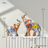 Graffiti Mini Sculptures  - Graffiti Ornament Resin Elephant Sculpture