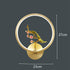 FINAL LED Chines Copper and Jade  Wall Lamp