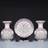 Ceramic Plate / Chinese Pot - White Porcelain Hollow Vase Ornaments Three Pieces Of Antique New Chinese Ornaments vase