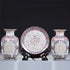 Ceramic Plate / Chinese Pot - White Porcelain Hollow Vase Ornaments Three Pieces Of Antique New Chinese Ornaments vase