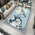 Living Room Designer Carpets - Blue flower designs