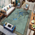 Living Room Designer Carpets - Leaves designs