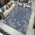 Living Room Designer Carpets - Blue Flower