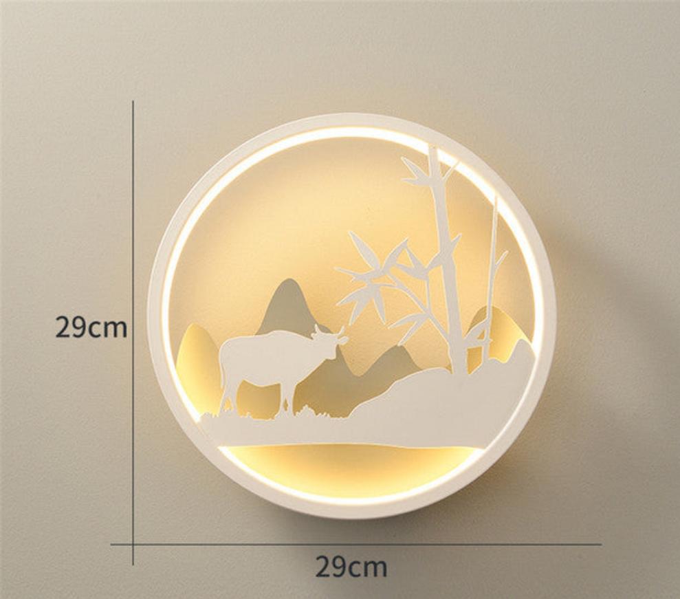 FINAL LED Chines Mural Wall Lamp