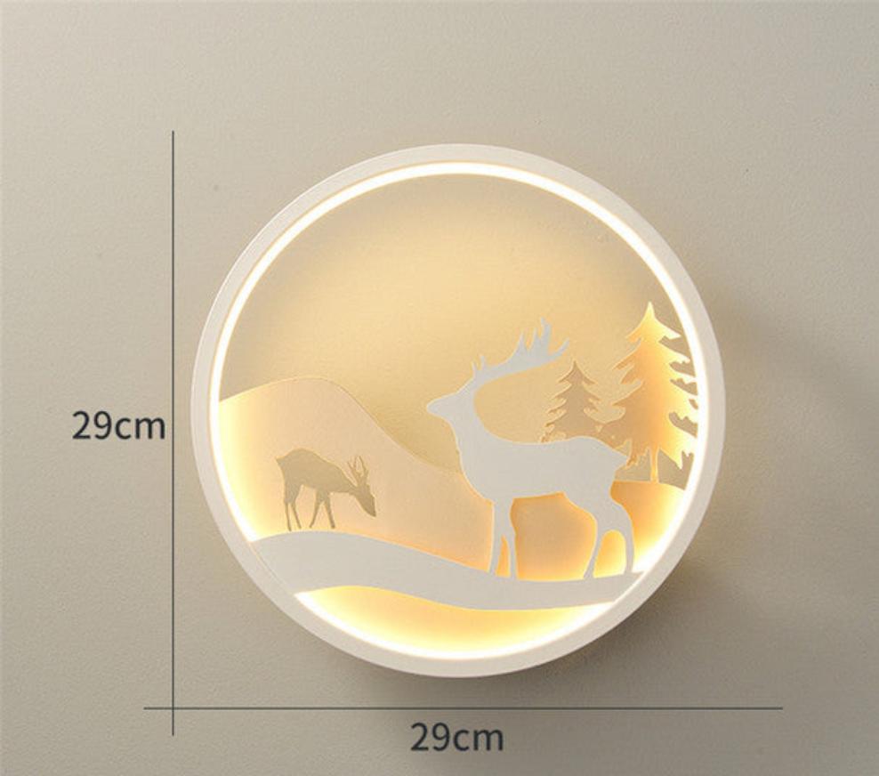 FINAL LED Chines Mural Wall Lamp