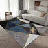 * Living Room Designer Carpets - Blue Abstract