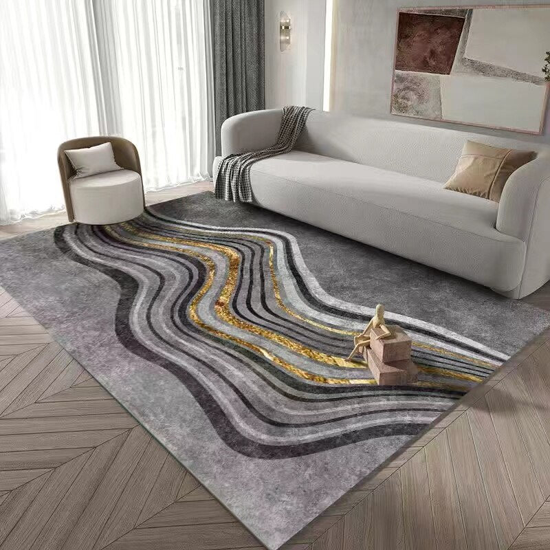 Living Room Designer Carpets - Ash Abstract Designs