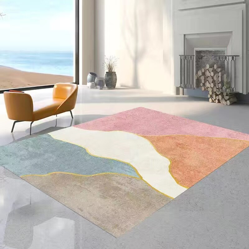 Living Room Designer Carpets - Pink Cloud designs