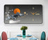 FINAL Rectangular Landscape Crystal Porcelain Clock Wall Hanging