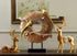 Standing Disk - Decorative Standing Disk with Modern Luxury Lucky Deer Resin Set