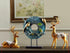 Standing Disk - Decorative Standing Disk with Modern Luxury Lucky Deer Resin Set