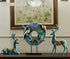 Standing Disk - Decorative Standing Disk with Modern Luxury Lucky Deer Resin Set