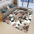 Living Room Designer Carpets - Flower designs