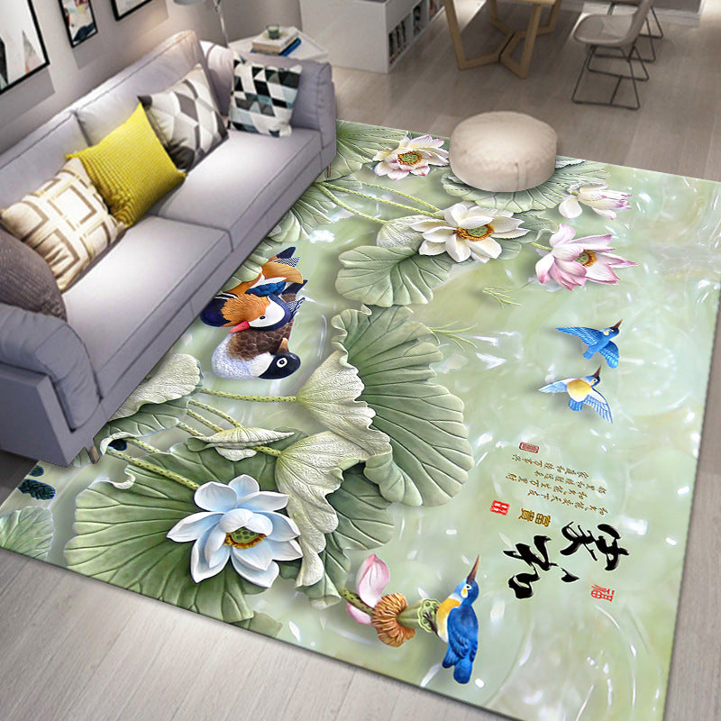 Living Room Designer Carpets - Leaves designs