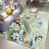 Living Room Designer Carpets - Leaves designs