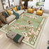 Living Room Designer Carpets - Flower Design