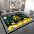 Living Room Designer Carpets - Gold and Deer