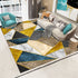 * Living Room Designer Carpets - Blue Abstract