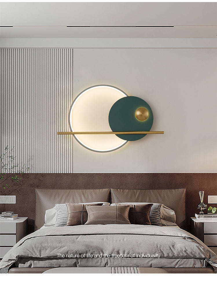 Metal Wall Art - LED Wall Lamp  Nordic Sconce Wall Lights