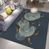 Living Room Designer Carpets - Koi Fish