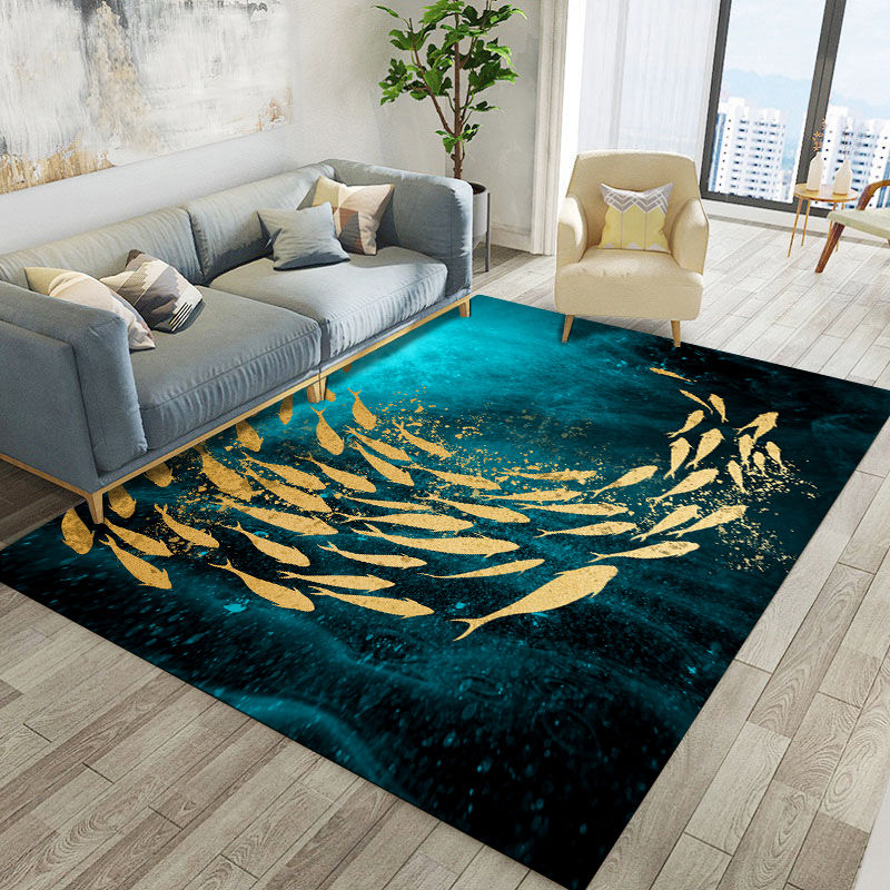 Living Room Designer Carpets - Fish