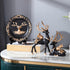 Ceramic Plate / Animal  - Elk Decoration TV Cabinet Wine Cabinet Small Decorations