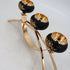 Candle Holders - Gold Metal