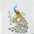 Peacock Clock - European Peacock Wall Clock