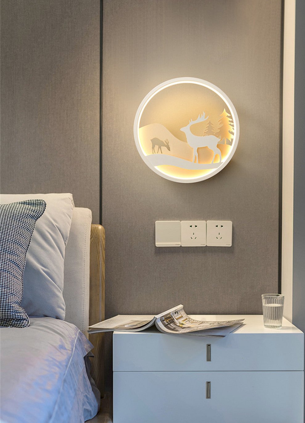 FINAL LED Chines Mural Wall Lamp