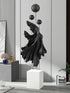 Floor Free Standing Large Ornament - Fighting Fish