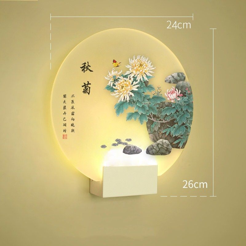 FINAL LED Chines Mural Wall Lamp