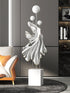 Floor Free Standing Large Ornament - Fighting Fish