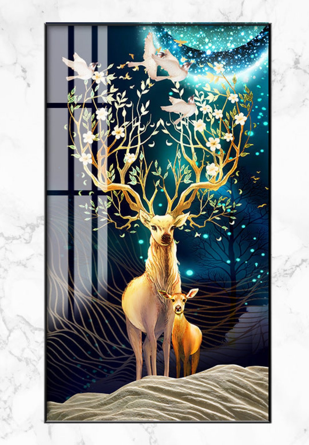 FINAL Canvas Vertical Deer