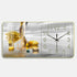 FINAL Rectangular Landscape Crystal Porcelain Clock Wall Hanging