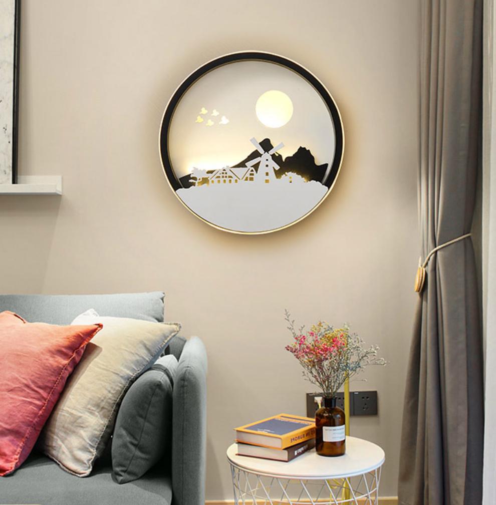 FINAL LED Chines Mural Wall Lamp