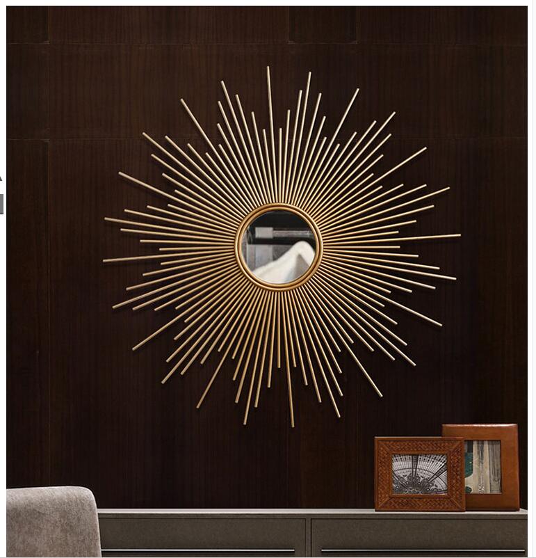 Mirror - Sun Shape Wall Mirror Decorative