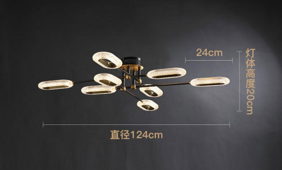 Light  - Oval Crystal Pendant Lamp