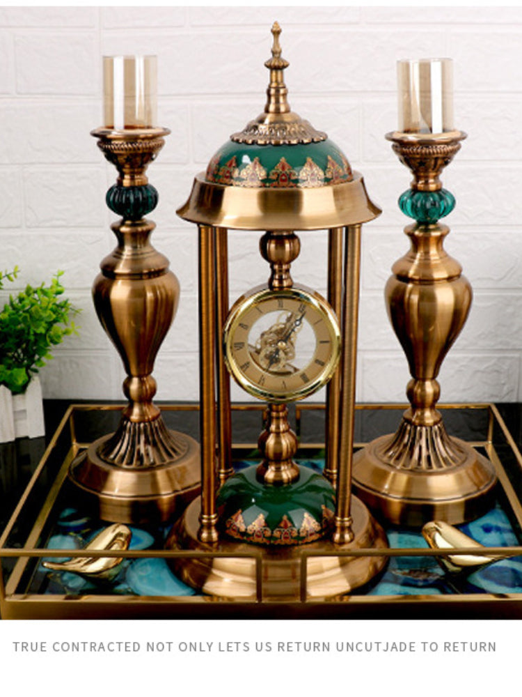 Candle Holders/  Table Clock