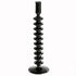 Candleholder -  Black Glass Flower Vase