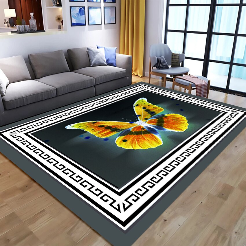 Living Room Designer Carpets - Butterfly