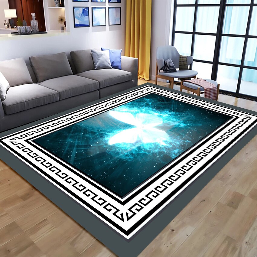 Living Room Designer Carpets - Butterfly