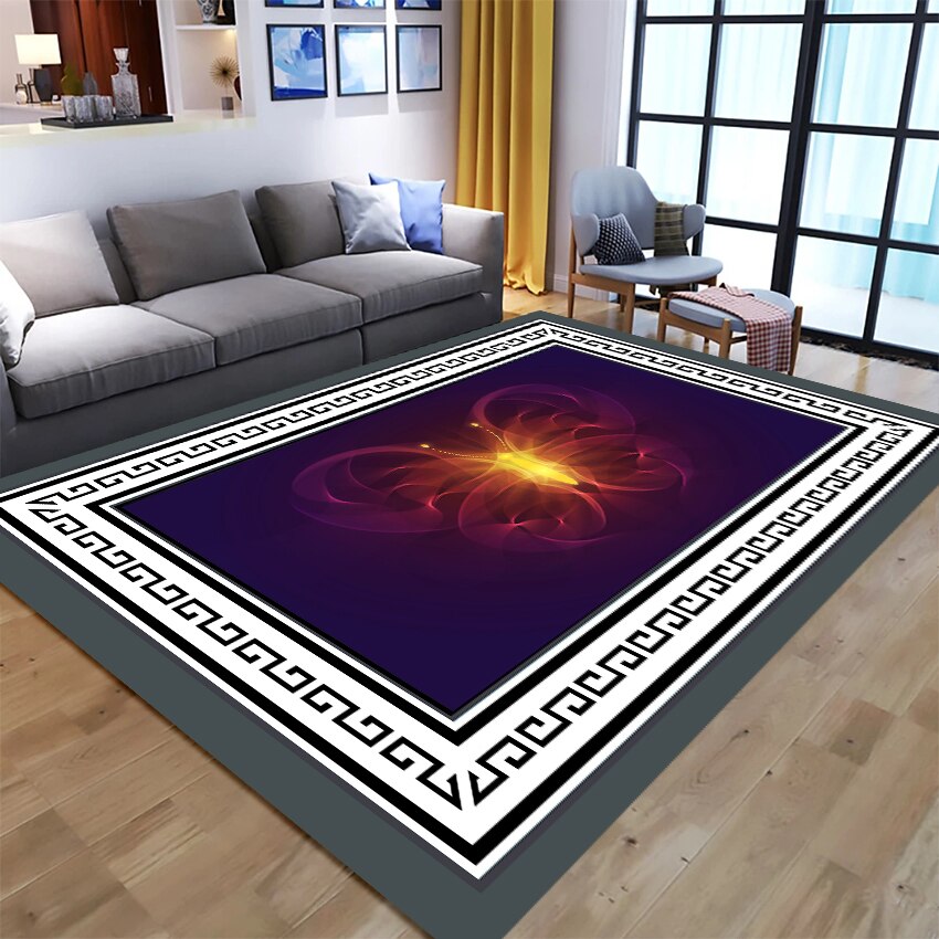 Living Room Designer Carpets - Butterfly