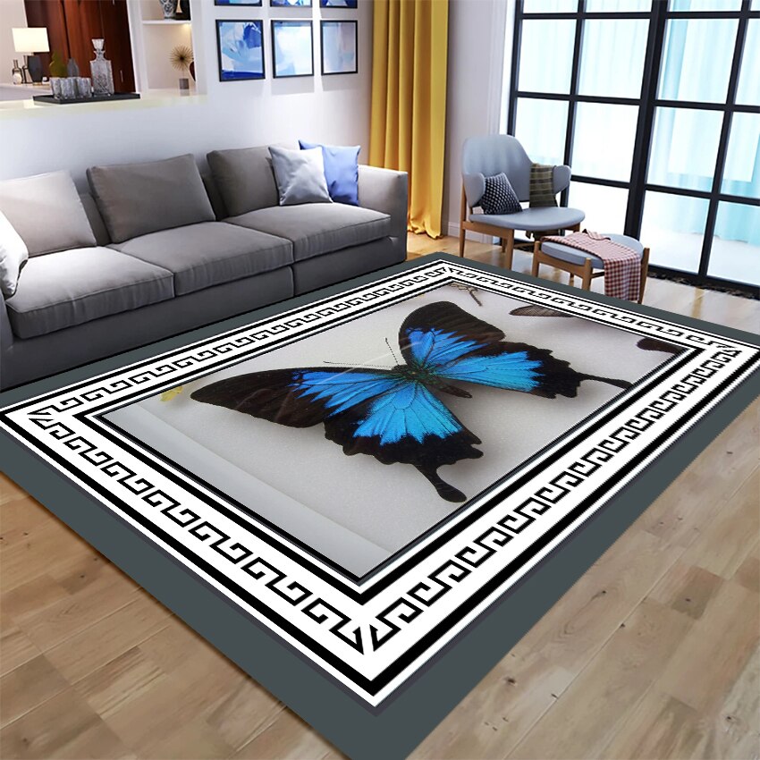 Living Room Designer Carpets - Butterfly